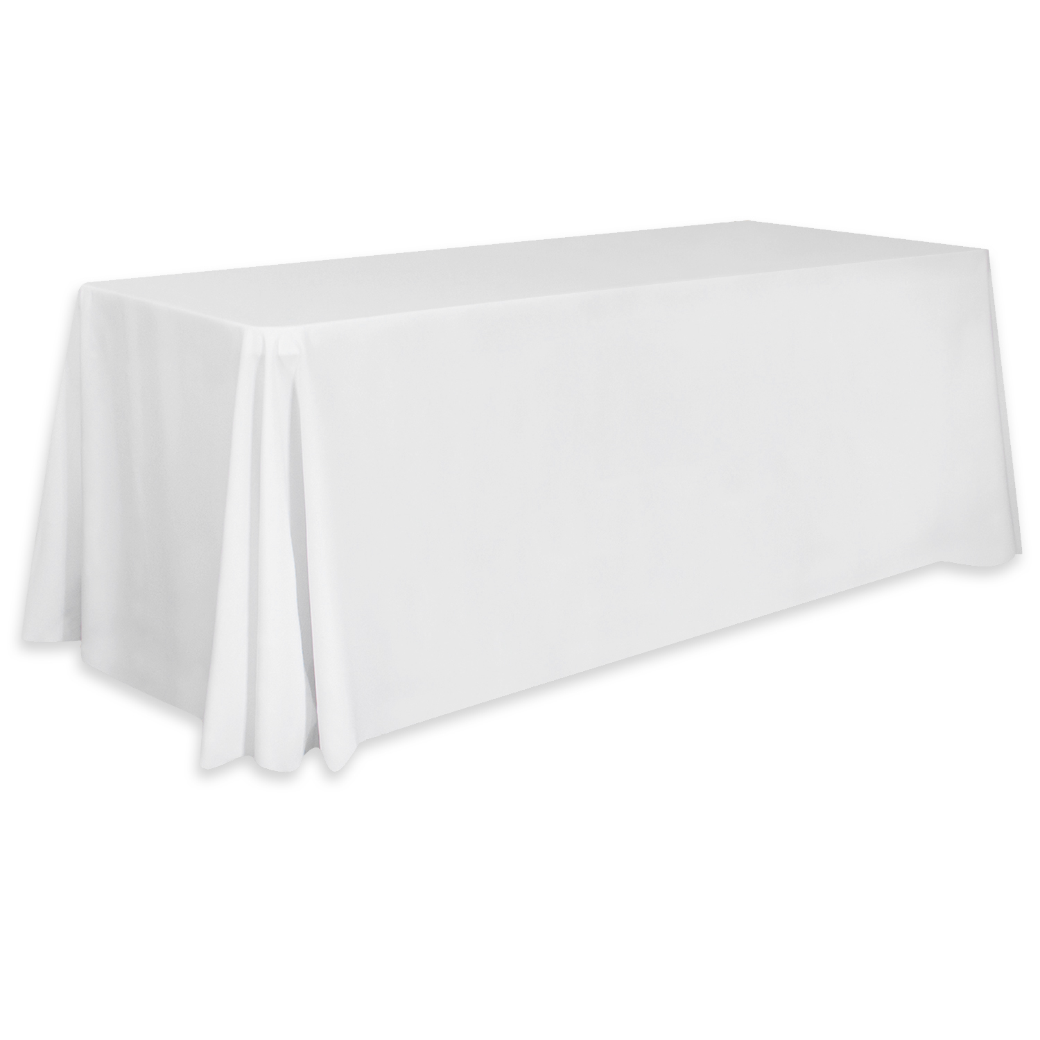 6' Economy Draped Standard Table Cover
