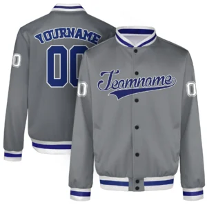 Custom Personalized Men’S Varsity Jacket(Full Color Dye Sublimated)