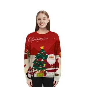 Custom Fully Sublimated Crew Neck Sweatshirts
